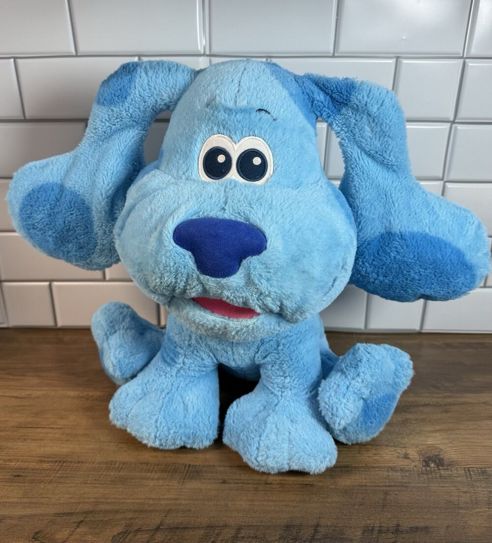 Blue's Clues & You Big Hugs Blue Plush 16" Nickelodeon